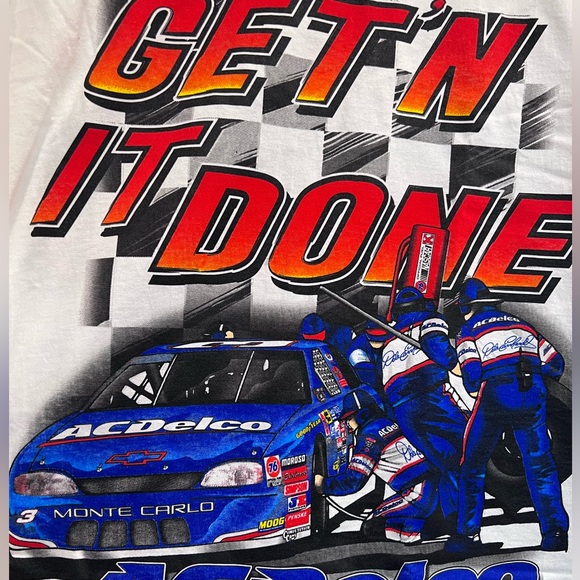 “Get’N It Done” Dale Earnhardt ACDelco NASCAR Racing Team Tee - 2X - Picture 2 of 6